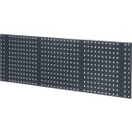   Acéllemez lap négyzet alakú perforációkkal, hossz 1 524 mm