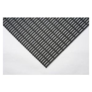 Csúszásmentes ipari szőnyeg, 10 m-es tekercs, fekete, szélesség 800 mm