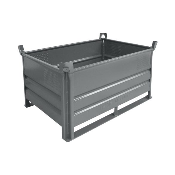Daruzható fém konténer 1200x800x608 mm t.b. 500 kg