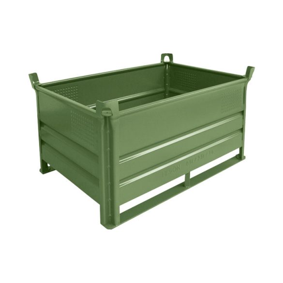 Daruzható fém konténer 1200x800x608 mm t.b. 500 kg