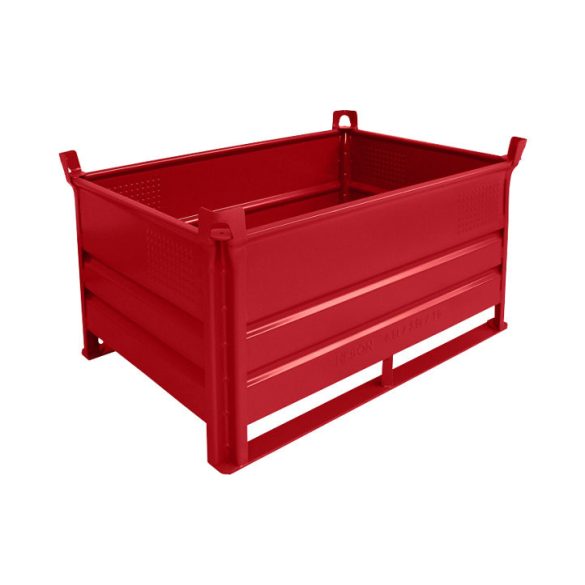 Daruzható fém konténer 1200x800x608 mm t.b. 500 kg