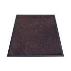 Szennyfogó szőnyeg beltérre, 850 x 600 mm (barna)