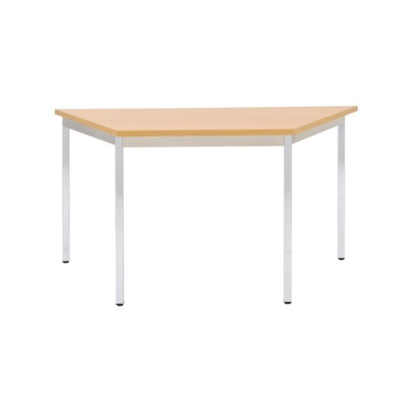 Univerzális asztal, trapéz alakú, 1 400 x 700 x 740  mm, 