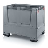 Összecsukható 4 lábas műanyag konténer 1200x800x1000 mm