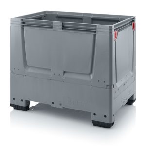 Összecsukható 4 lábas műanyag konténer 1200x800x1000 mm