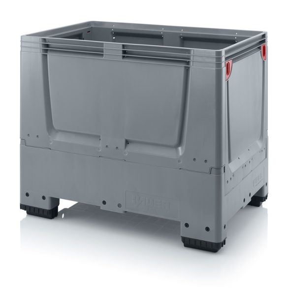 Összecsukható 4 lábas műanyag konténer 1200x800x1000 mm