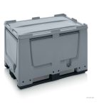   Műanyag veszélyes anyagtároló konténer fedéllel 1200x800x790 mm 535 L