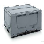   Műanyag veszélyes anyagtároló konténer fedéllel 1200x1000x790 mm 670 L