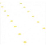 GEToolbox Pont alakú flexibilis padlójelölő 50 mm 