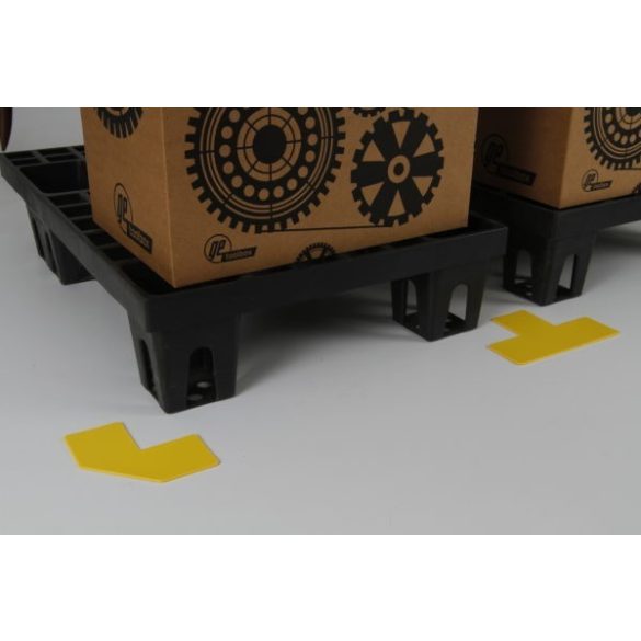 GEToolbox Vágott L alakú flexibilis padlójelölő szalag  50 mm széles