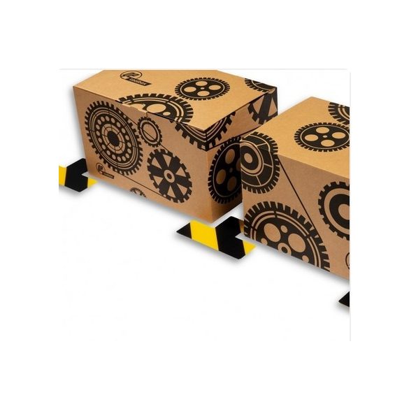 GEToolbox T alakú kétszínű vastag padlójelölő 50 mm széles