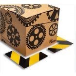 GEToolbox Hosszú L alakú kétszínű vastag padlójelölő 50 mm széles