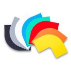 GEToolbox Íves modern sarok padlójelölés  100 mm széles