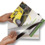 GEToolbox öntapadó design dokumentumtartó álló A4 (kék)