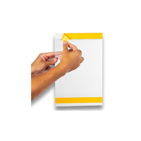 GEToolbox öntapadó design dokumentumtartó álló A4 (kék)