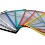 GEToolbox mágneses  design dokumentumtartó  (permanent) álló/fekvő A3