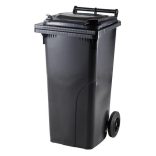 120 literes kerekes szemetes kuka (fekete)