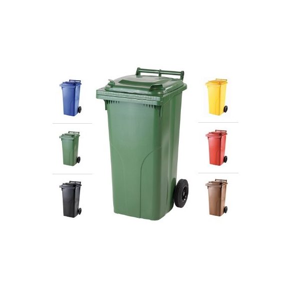 120 literes kerekes szemetes kuka (fekete)