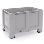 Műanyag  4 lábas konténer1200x800x800 mm 520 L