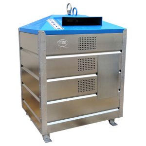 1500 literes szelektív alsó ürítésű  hulladékgyűjtő papíroknak 1170x982x1682 mm