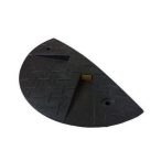   AM30 ZF Forgalom lassító küszöb (fekvőrendőr) záró elem 30 km/h 215x430x30 mm