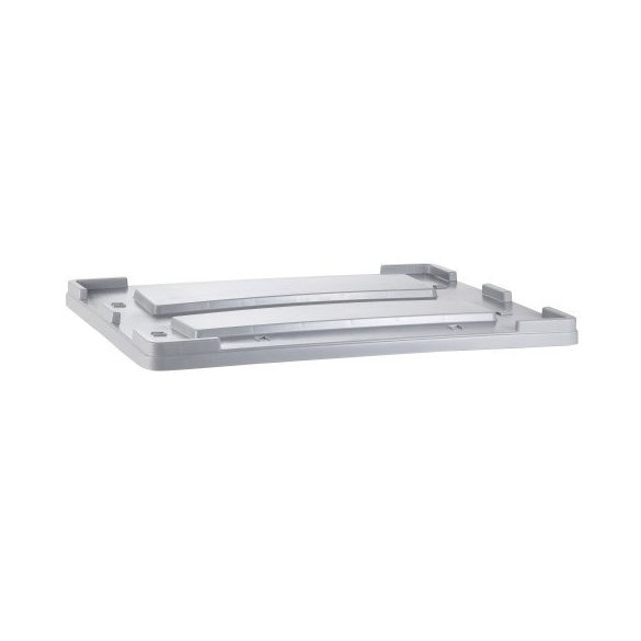 Műanyag alacsony 4 lábas konténer, 1200x1000x580 mm 400 L