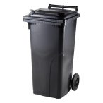 120 literes kerekes szemetes kuka (fekete)