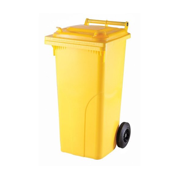 120 literes kerekes szemetes kuka (sárga)