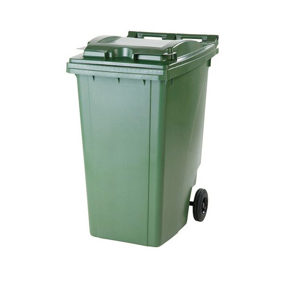 360 literes kerekes műanyag kuka (zöld)