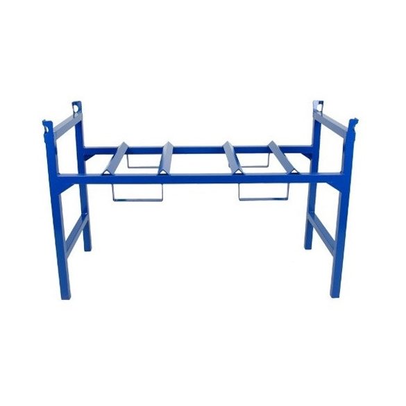 Hordótároló állvány, festett 1405x600x920 mm