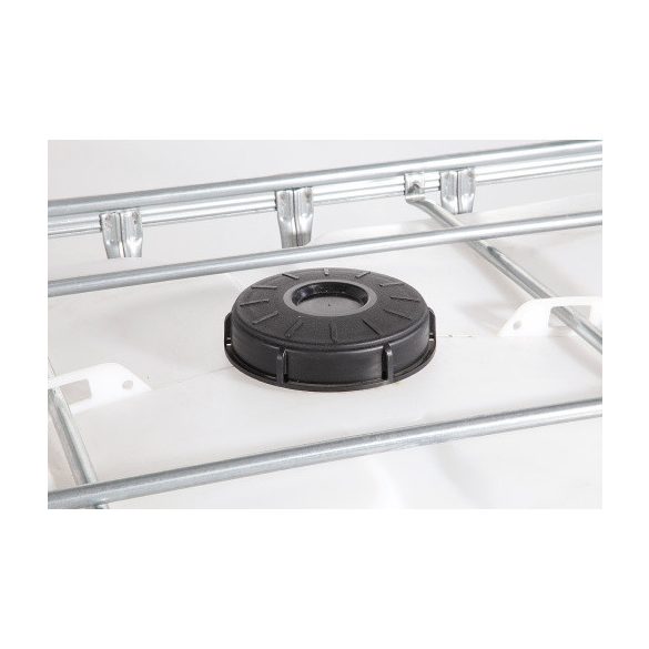 600 L-es IBC tartály veszélyes hulladékra 150-50 mm