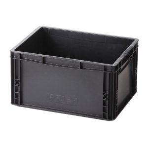 Műanyag ESD tároló doboz 400x300x220 mm