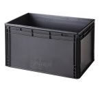 Műanyag ESD  tároló doboz 600x400x320 mm 