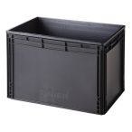 Műanyag ESD  tároló doboz 600x400x420 mm 
