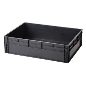 Műanyag ESD  tároló doboz 800x600x220 mm 