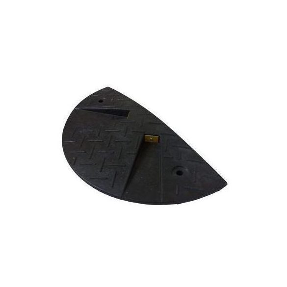 AM30 ZF Forgalom lassító küszöb (fekvőrendőr) záró elem 30 km/h 215x430x30 mm