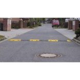 AM20 ZS Forgalom lassító fekvőrendőr záró elem 20 km/h 215x430x50 mm