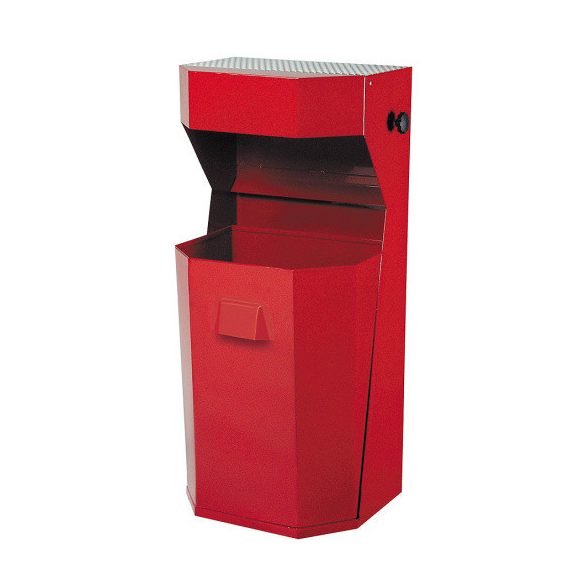 50 literes fém hulladékgyűjtők, 50 L, 846x380x301 mm