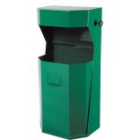 50 literes fém hulladékgyűjtők, 50 L, 846x380x301 mm