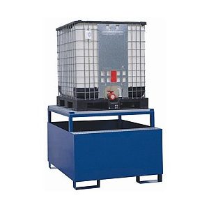 Festett kármentő tálca, 1000 L, 1200x1500x950 mm