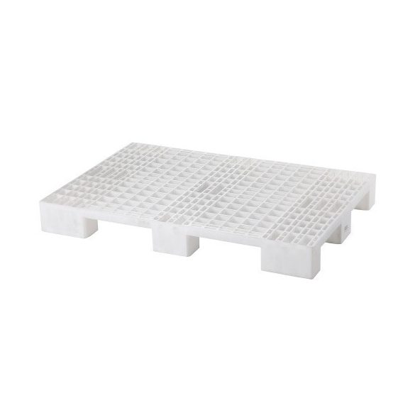 Műanyag 9 lábas perforált raklap higiénikus, 1200x800x130 mm