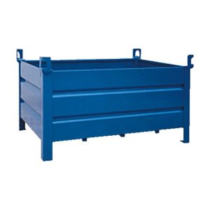 Daruzható fém konténer 800x600x600 mm 750 kg teherbírás 