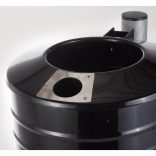 Hulladéktároló fedéllel, 38 L