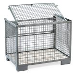Szabványos gitterbox fedéllel 1240x835x970 mm