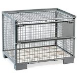 Szabványos gitterbox fedéllel 1240x835x970 mm