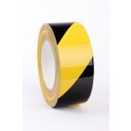   5 tekercs padozatjelölő szalag, sárga-fekete, szélesség: 50 mm