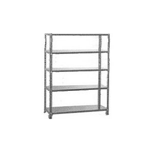 Salgópolc 2,5 m magas 1200x600 mm 5 polc alapállvány
