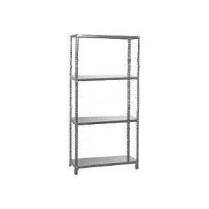 Salgó polc 2 m magas 1000x400 mm 4 polc alapállvány