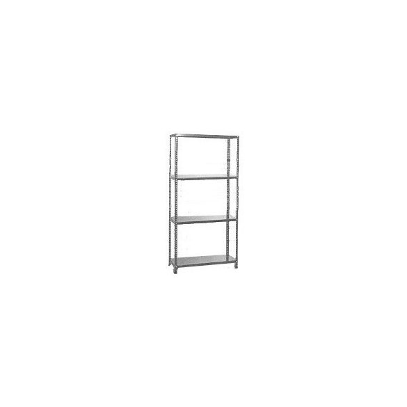 Salgó polc 2 m magas 1000x400 mm 4 polc alapállvány
