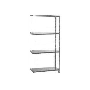 Salgó polc 2 m magas 1000x400 mm 4 polc bővítőállvány